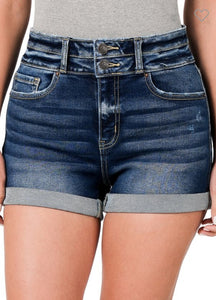 On The Town Denim Shorts