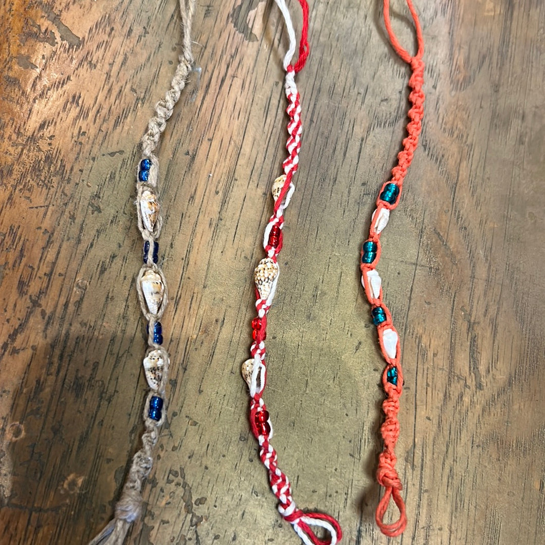 Handmade Hawaiian bracelets