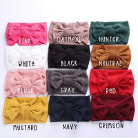 Thick Soft Messy Headband- Multiple Colors