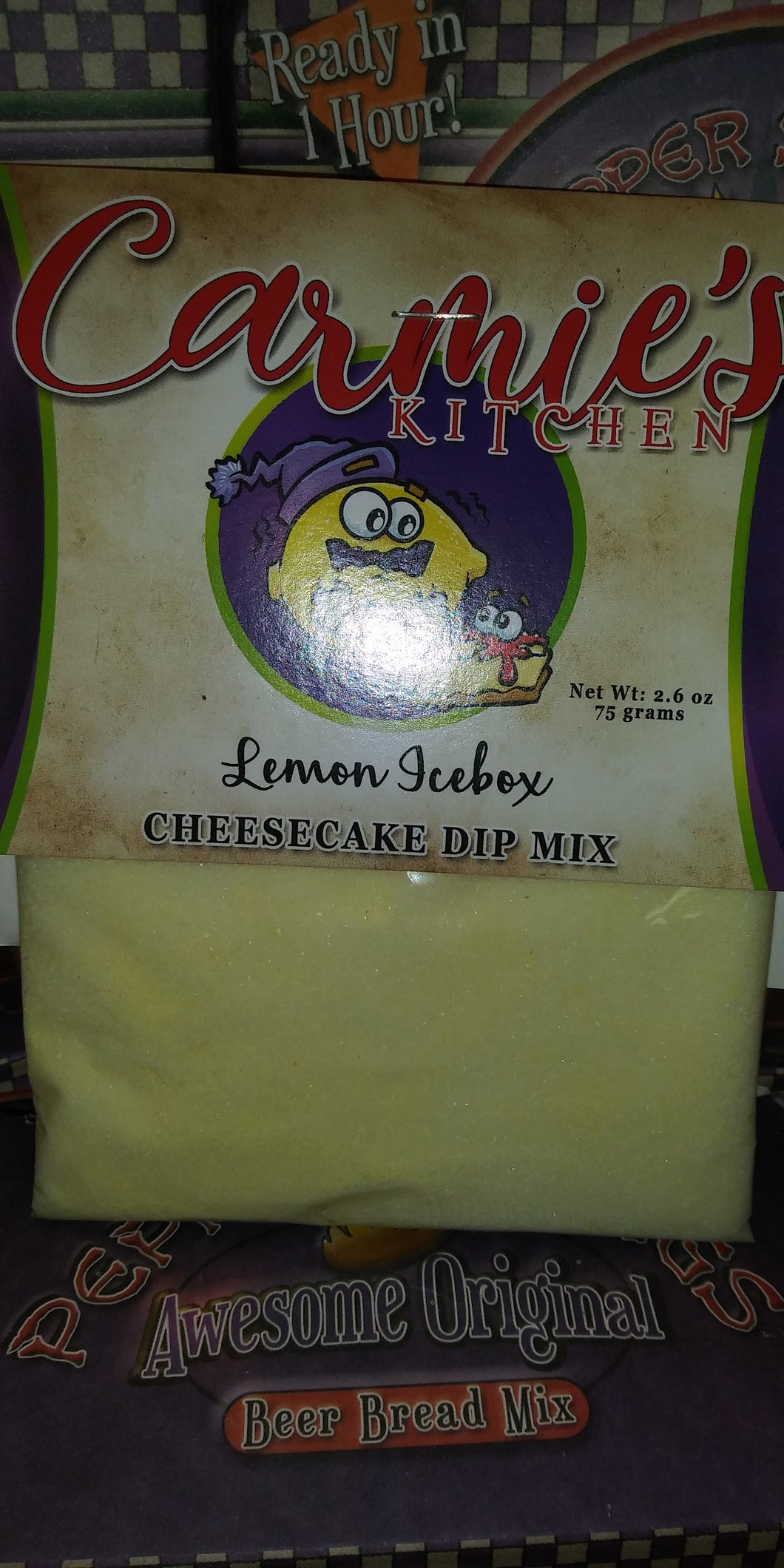 Carmies Kitchen Lemon Ice Box Cheesecake Dip Mix