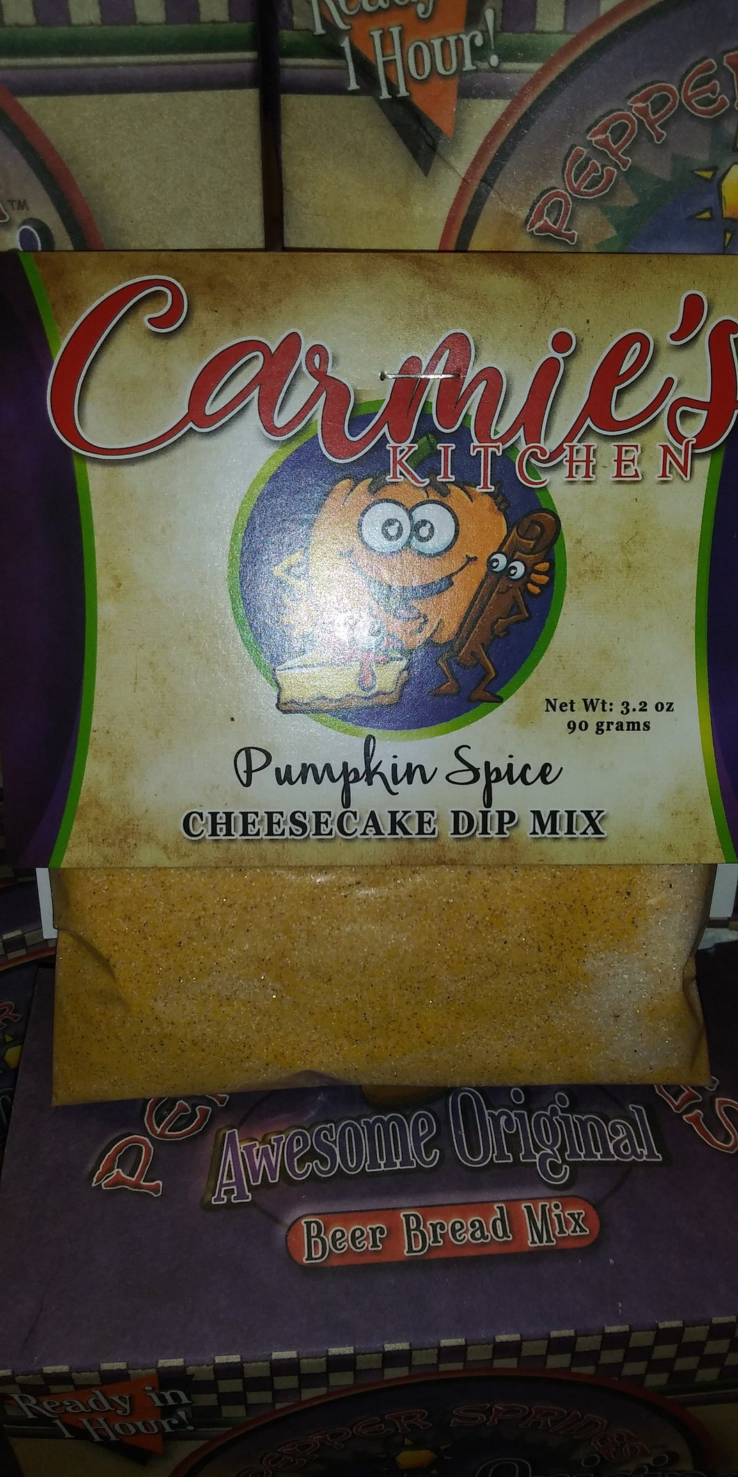 Carmies Kitchen Pumpkin Spice Cheesecake Dip Mix
