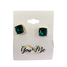 Load image into Gallery viewer, Medium Stone Earrings- Multiple Colors
