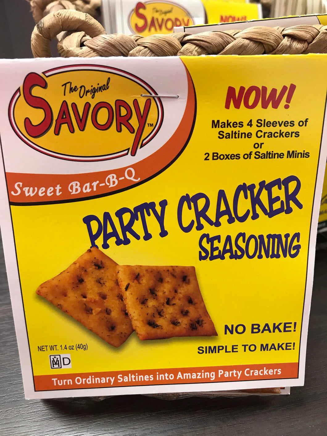 Savory Sweet Party Cracker Seasoning Sweet BBQ