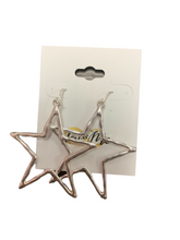 Load image into Gallery viewer, Hammered Star Earrings- Multiple Colors
