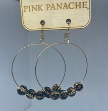 Load image into Gallery viewer, Pink Panache Beaded Ball Earrings
