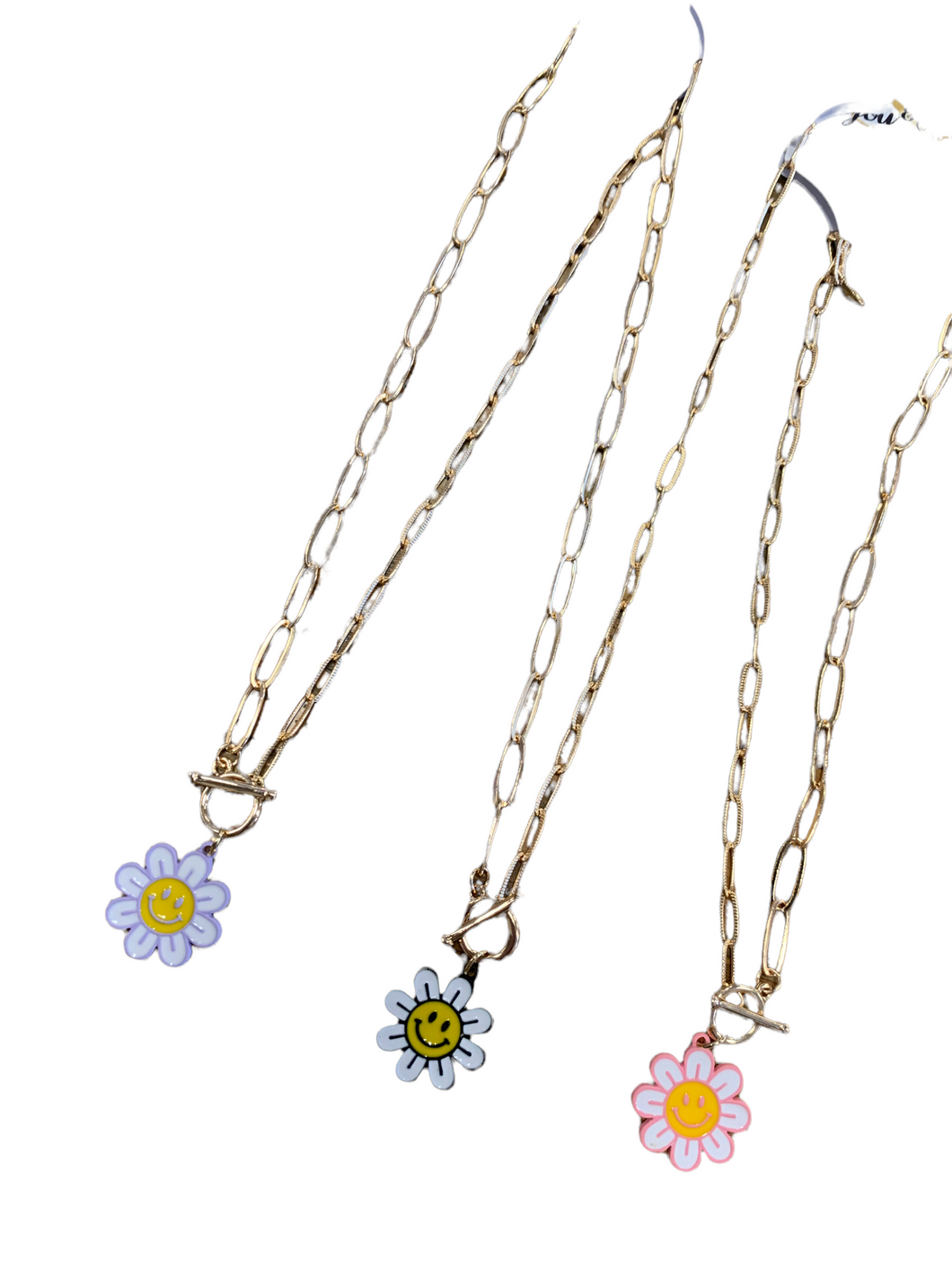 Happy Daisy Necklace- Multiple Colors