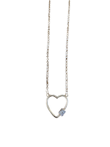 Heart Carbonator Gold Necklace