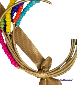 Wire Bracelet Stack- Multiple Colors