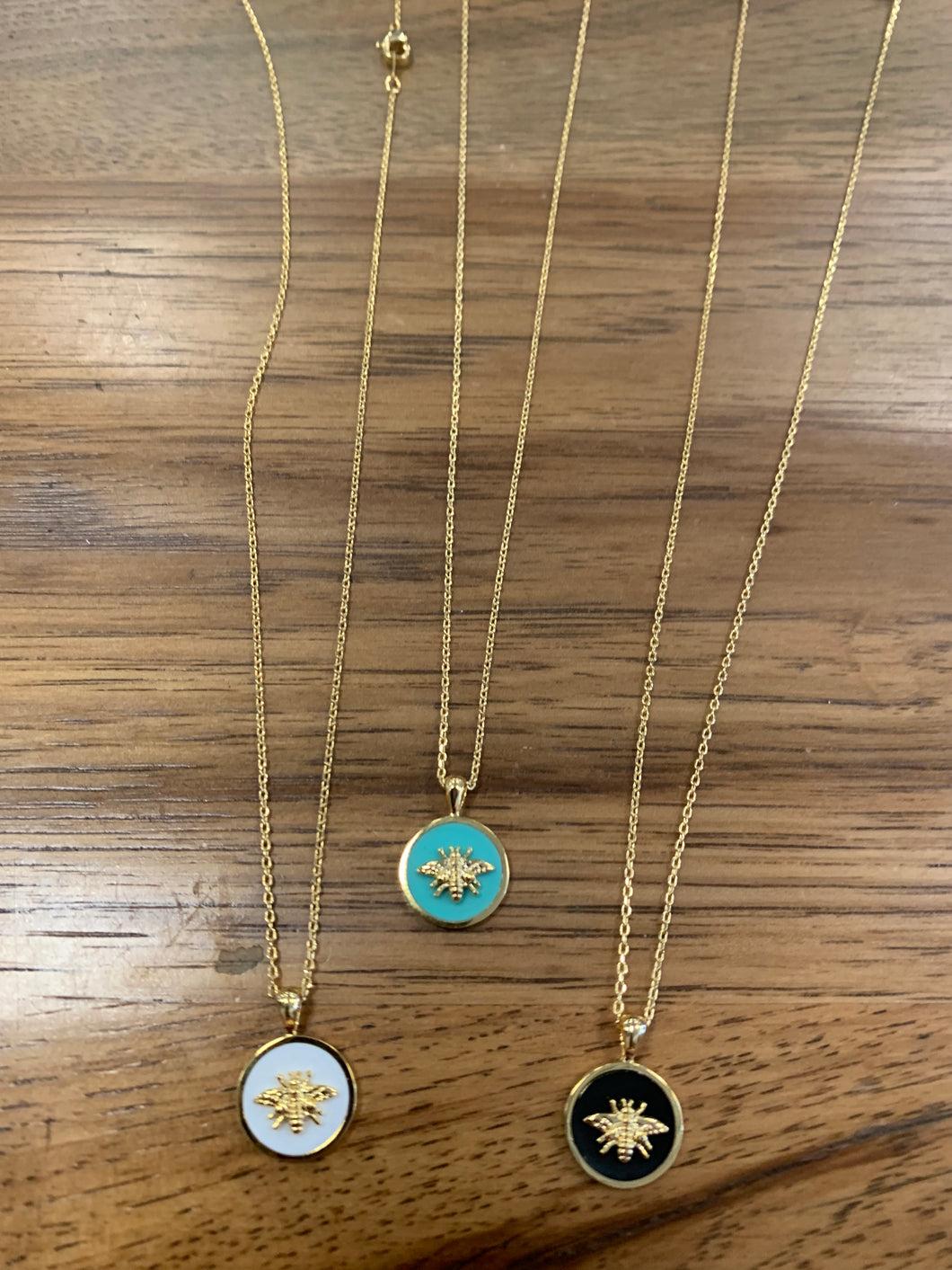 Bee Necklace- Multiple Color