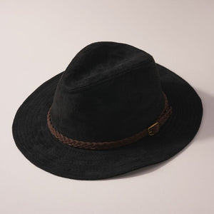 Suede Panama Hat- Multiple Colors